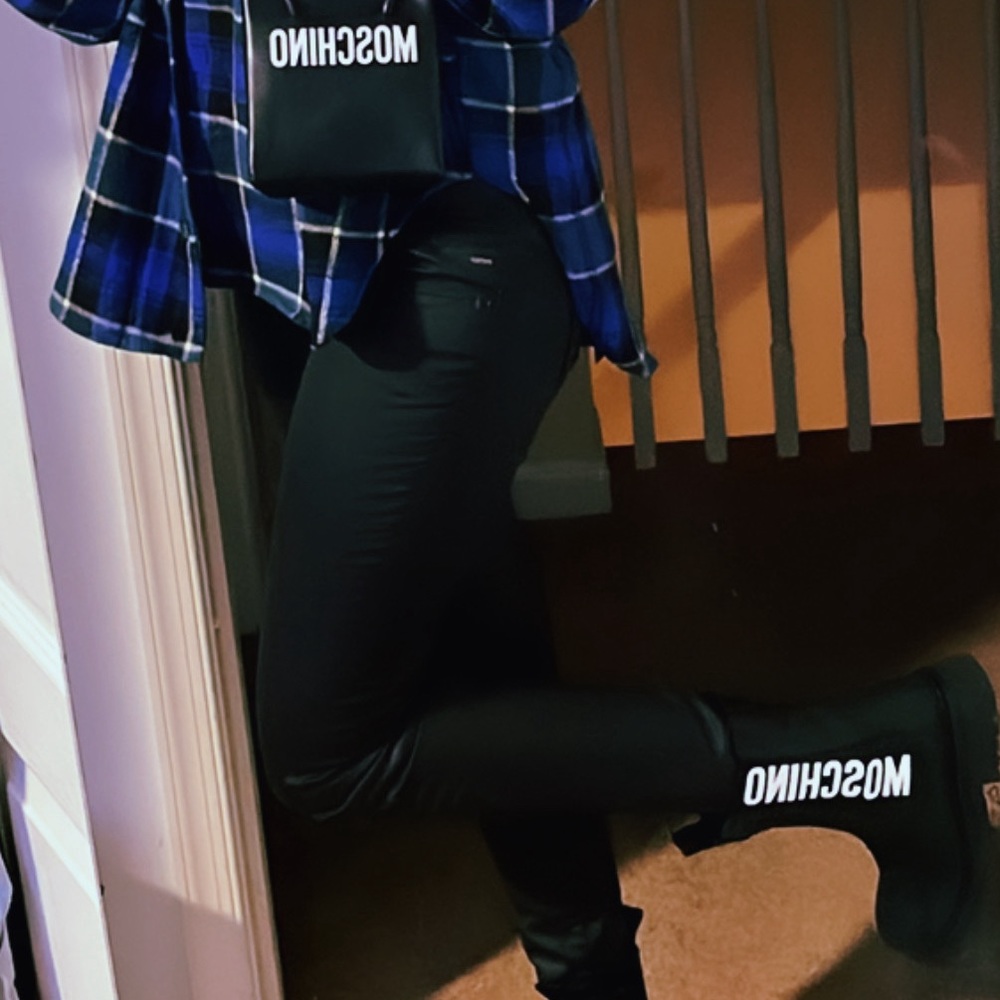 Moschino Leather boots